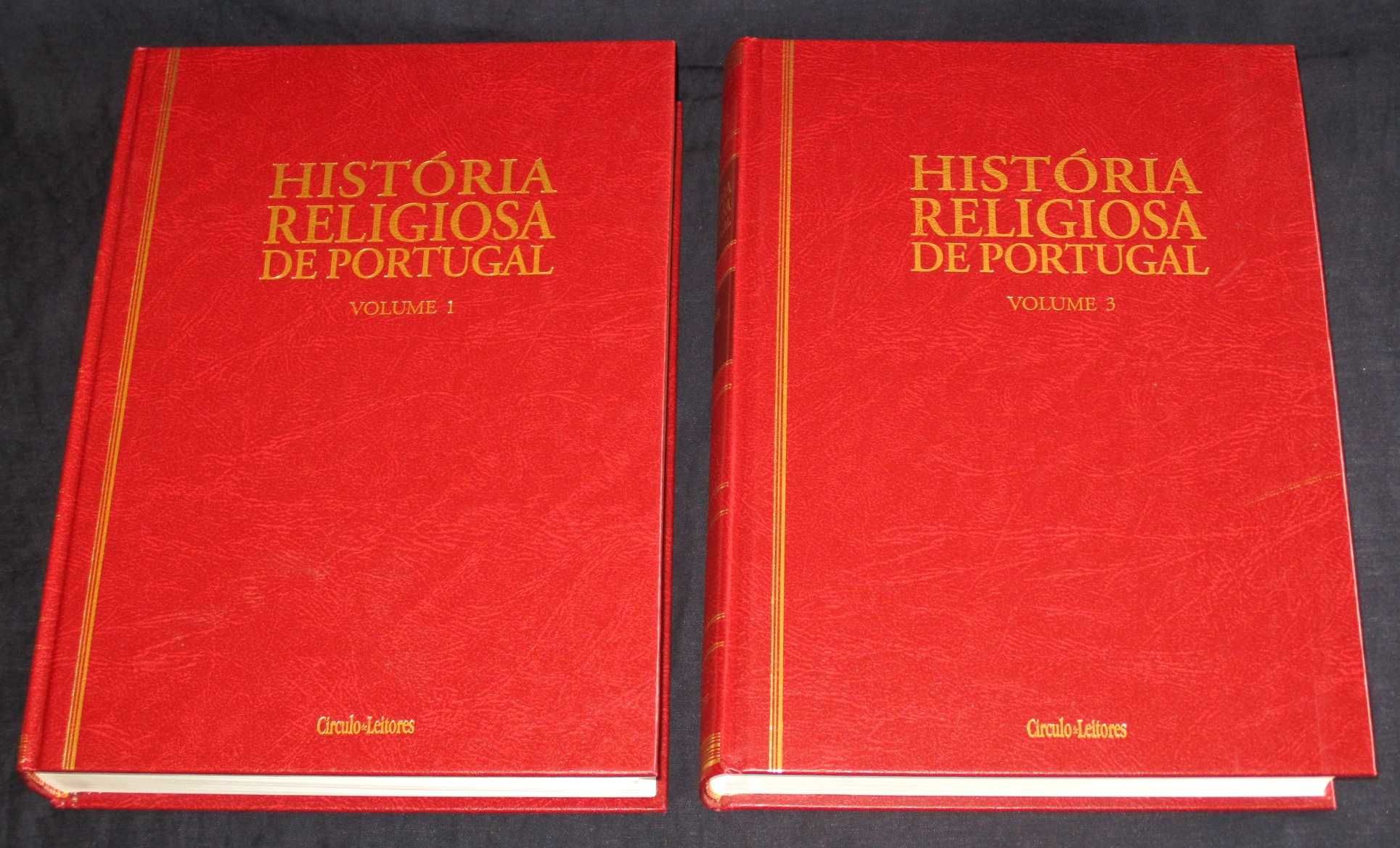 Livro História Religiosa de Portugal Volume 1 Círculo de Leitores