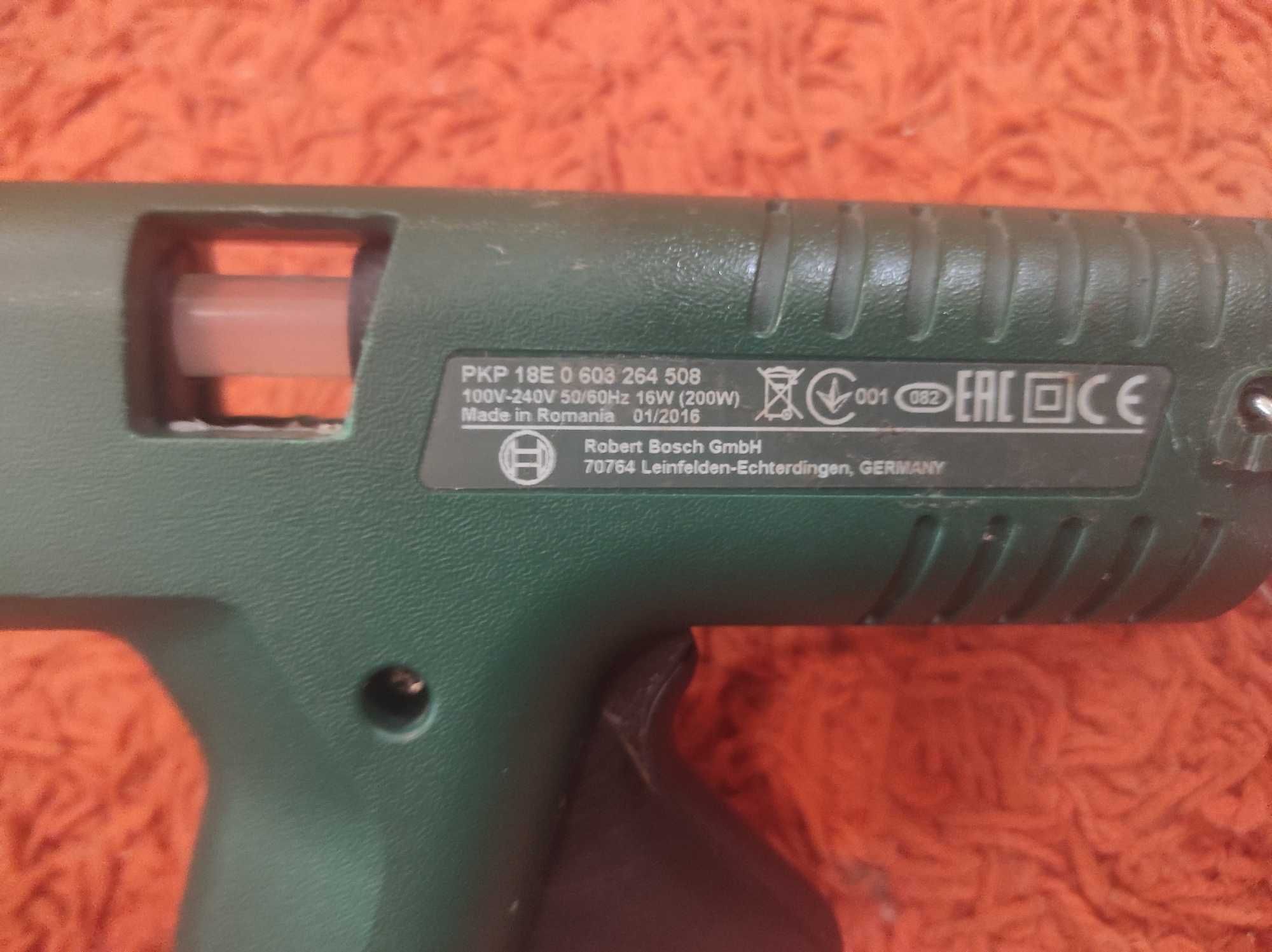 Клеевой пистолет Bosch PKP 18E 200-16 ват
