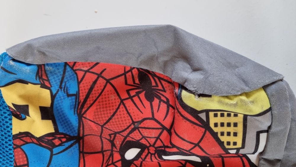 Plecak ze spidermanem - uszkodzony