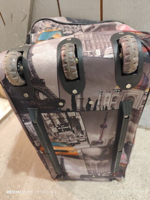 Torba podróżna RGL z kółkami, duża.