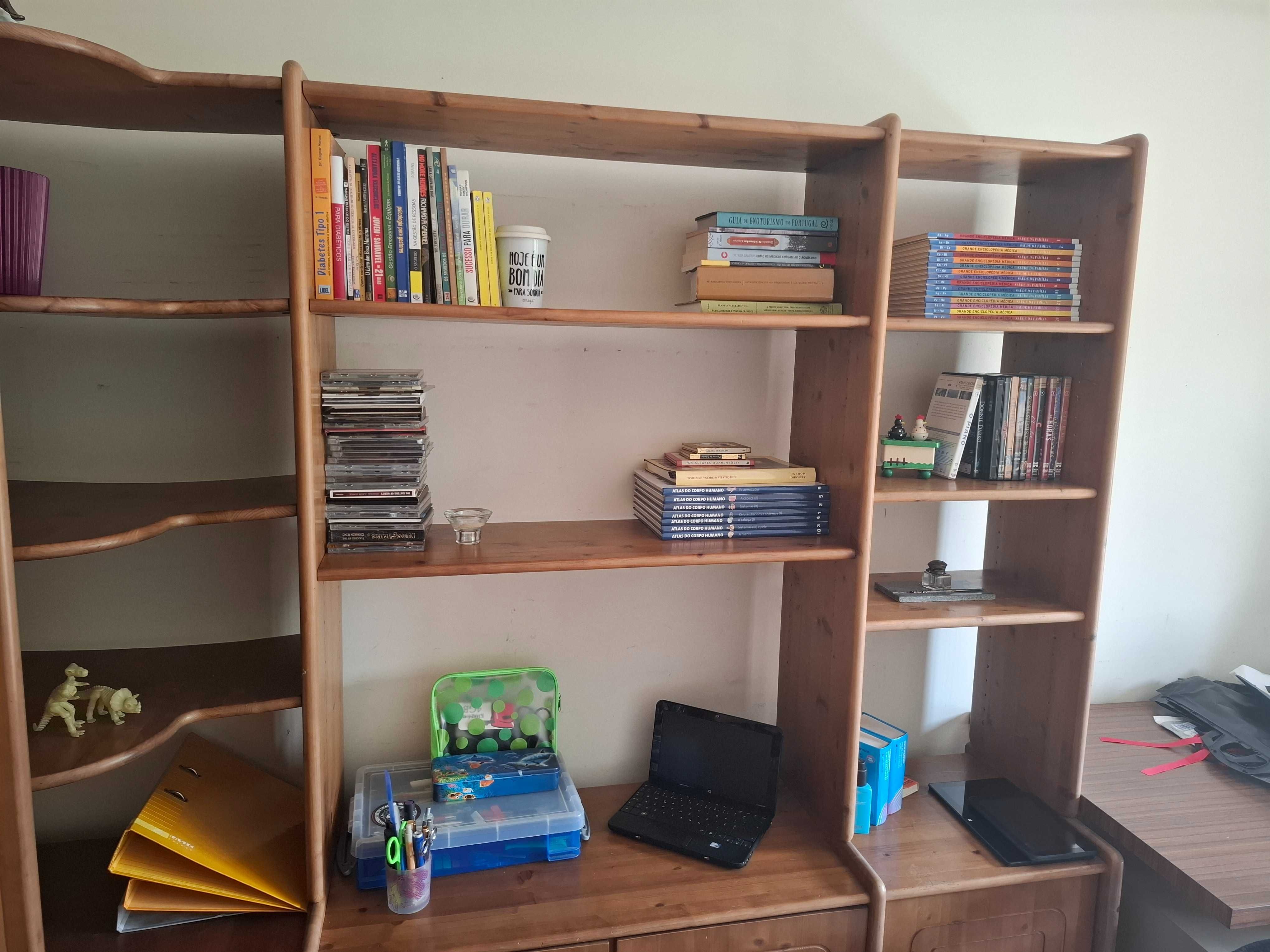 estante de escritorio ou estudio