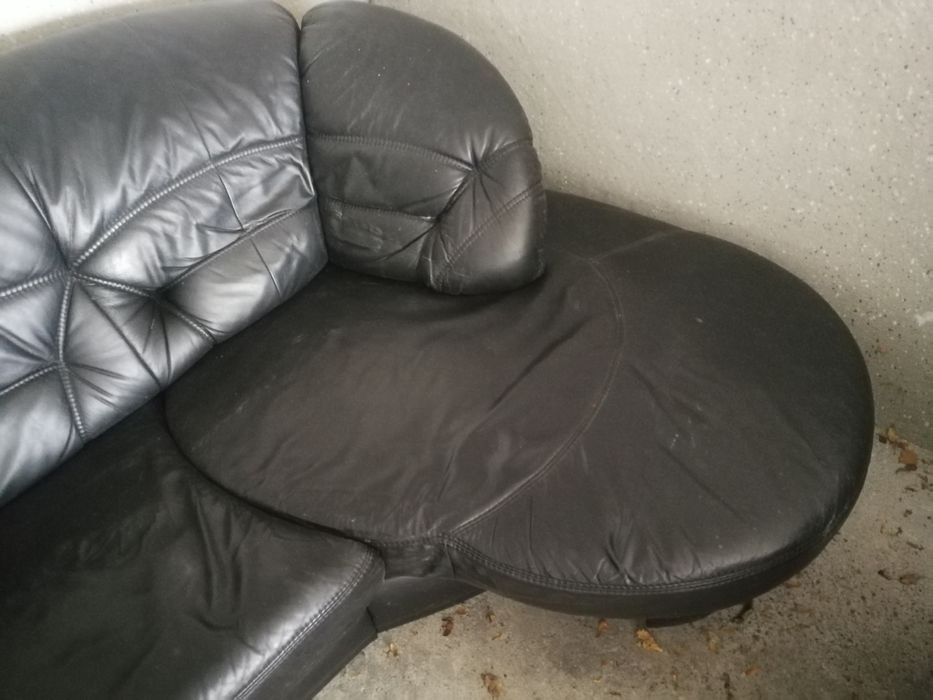Komplet skórzany Sofa 5 + 1 z plecamii