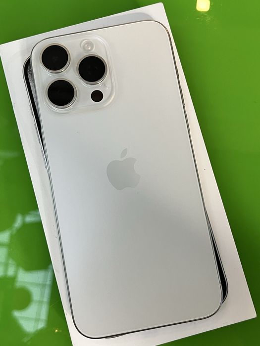 Магазин! iPhone 15 Pro Max 256gb White Neverlock! Гарантія! Обмін!