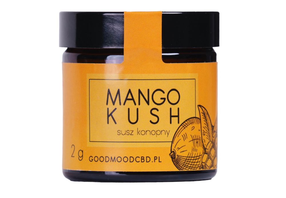 Susz konopny Mango 15g CBD od Good Mood CBD