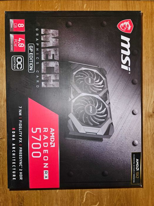 MSI AMD Radeon RX 5700 Mech GP OC 8GB GDDR6 (RX 5700 MECH GP OC)