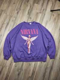 Кофта світшот оверсайз Nirvana H&m