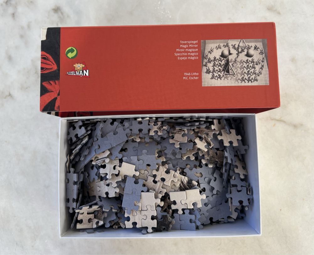 Puzzle “Espelho Mágico” - Maurits C Escher