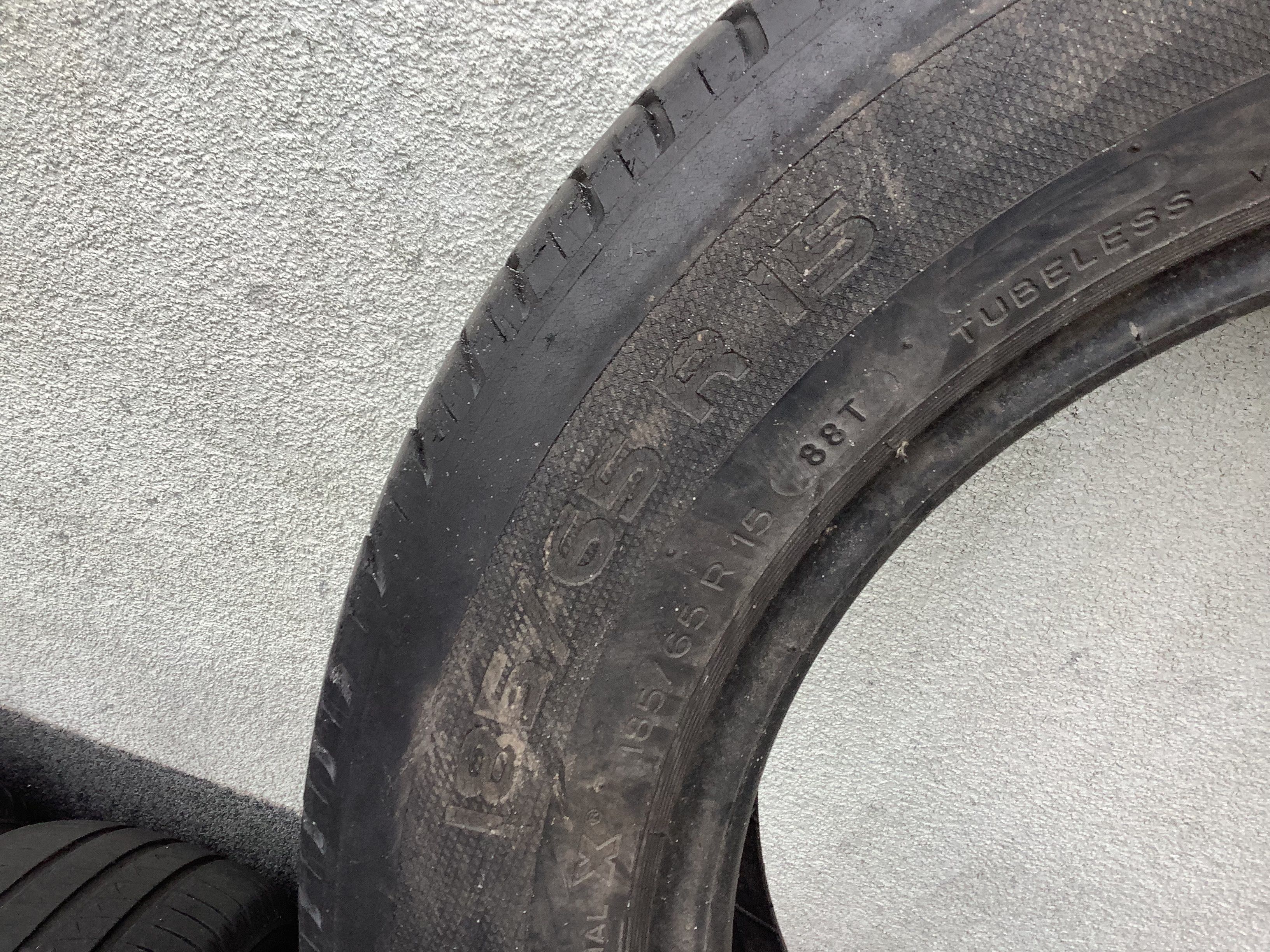 MICHELIN 185/65r15 4szt opony lato letnie 4.6mm