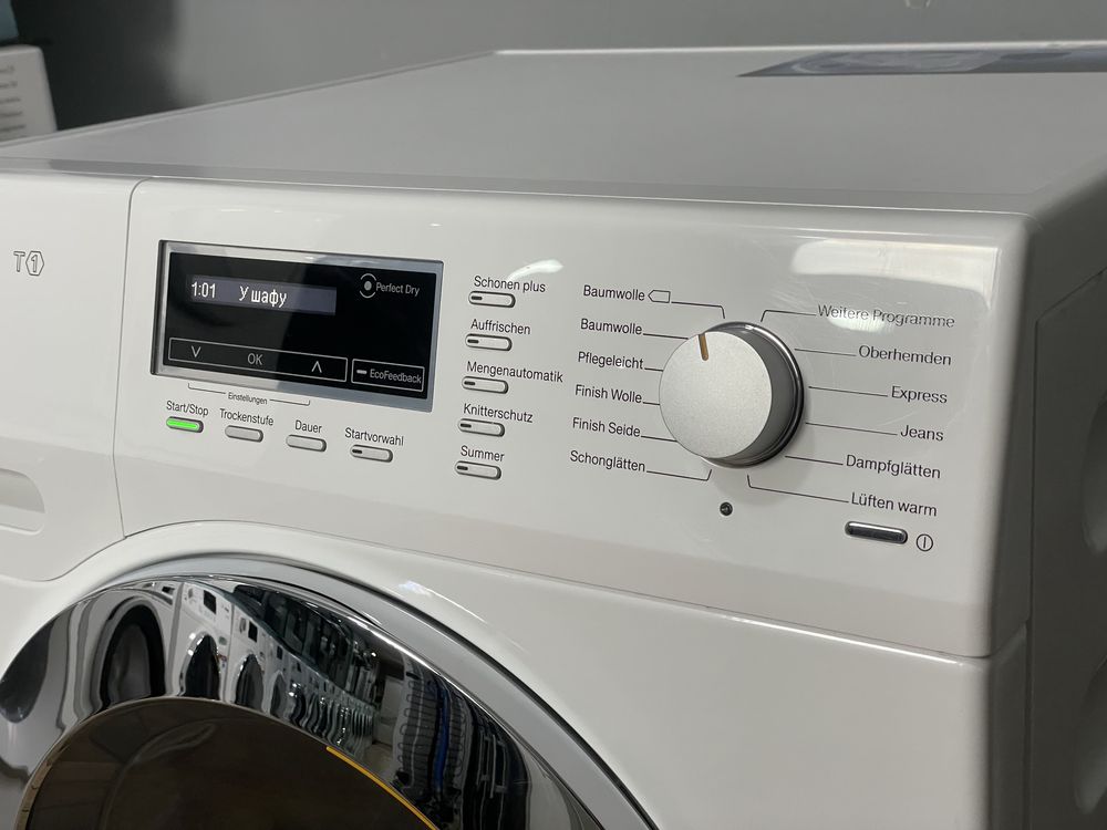 ТОПОВА Сушильна машина Miele TKL 650 Тепловий насос/ мовний дисплей