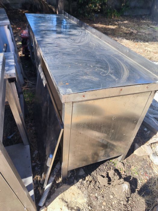 Bancadas inox várias