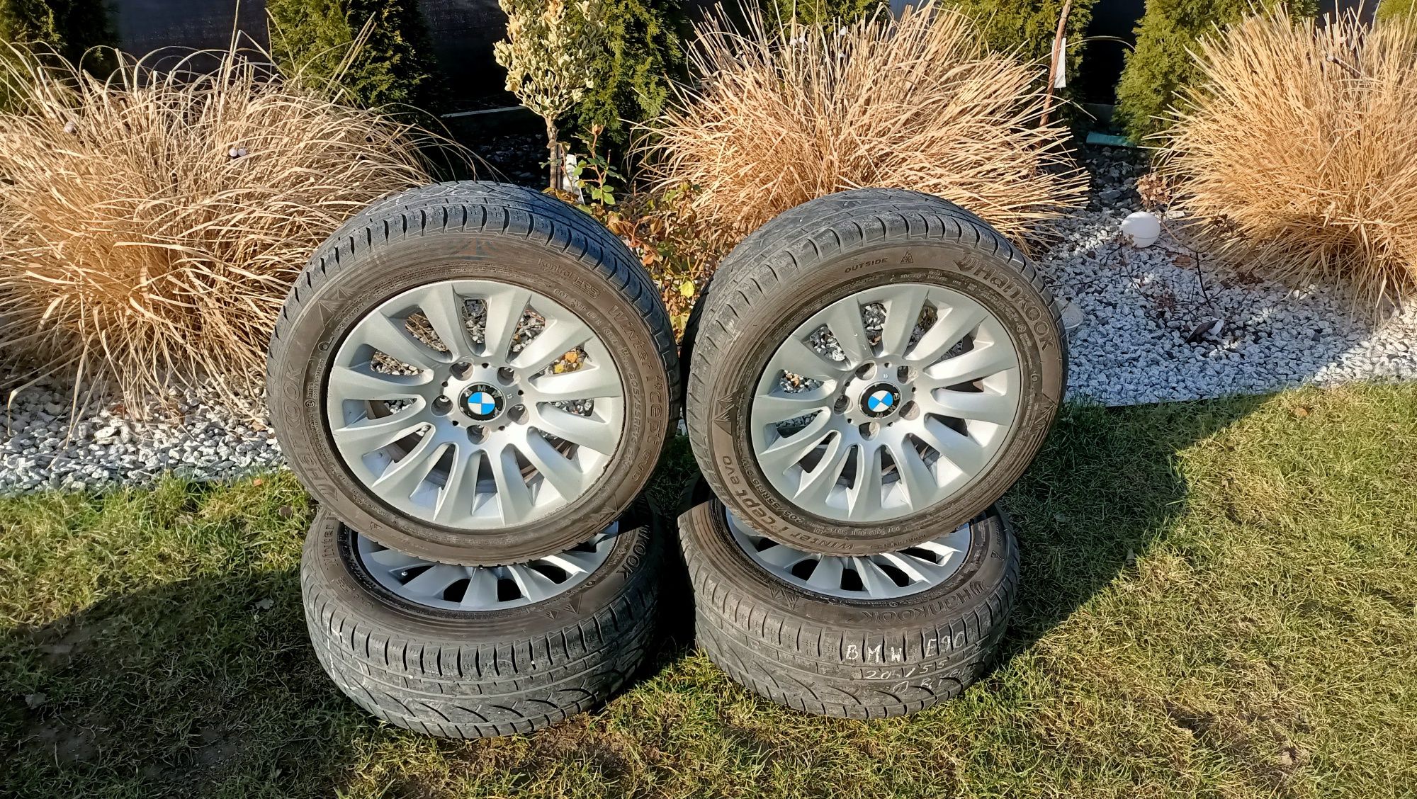 Oryginalne Felgi aluminiowe 16 5x120 et31 is31 BMW  opony gratis