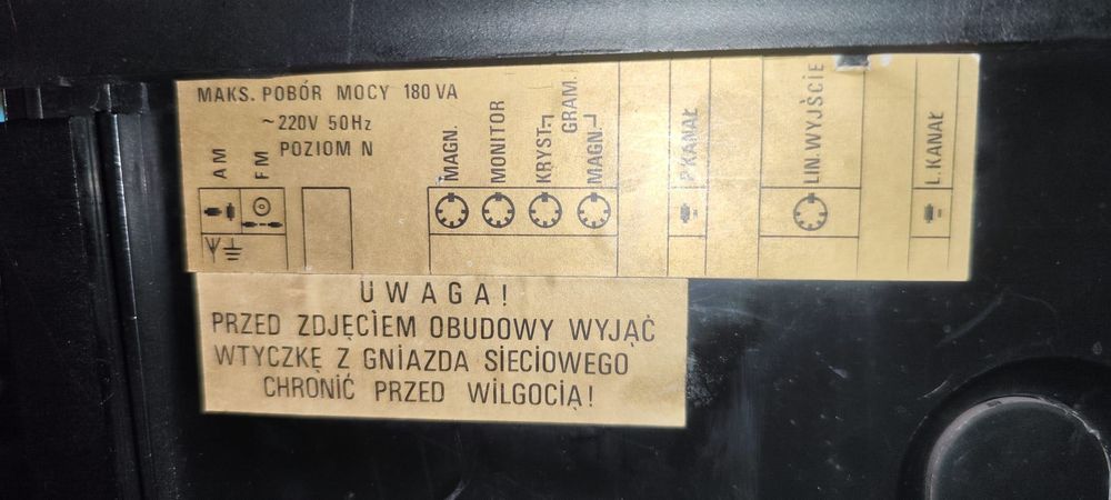 Radio HiFi - 160 Stara Polska UNITRA