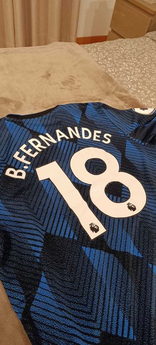Camisola Manchester United 21 22 Bruno Fernandes