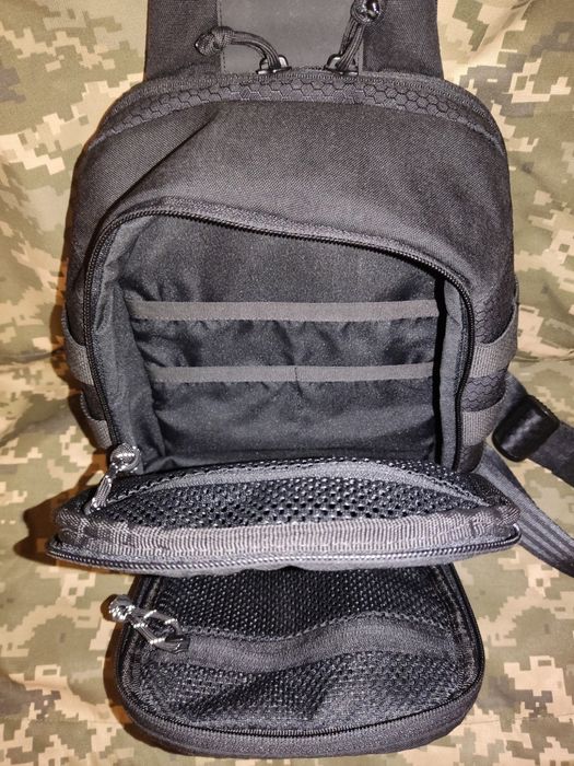 Тактична сумка через плече M-TAC Cross Bag Elite Hex