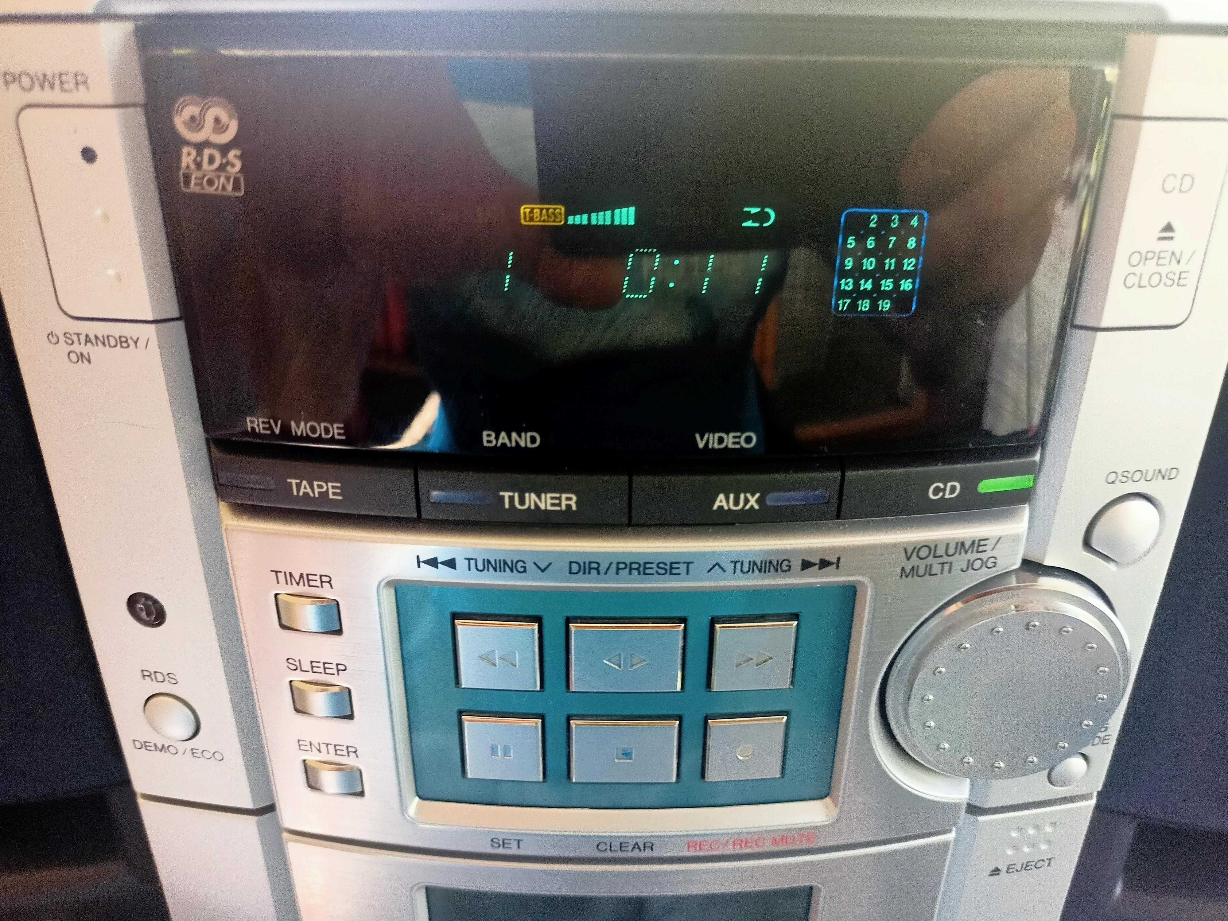 dziś AIWA XR M36 bardzo ładna RDS AUX CD Bluetooth  MP3
