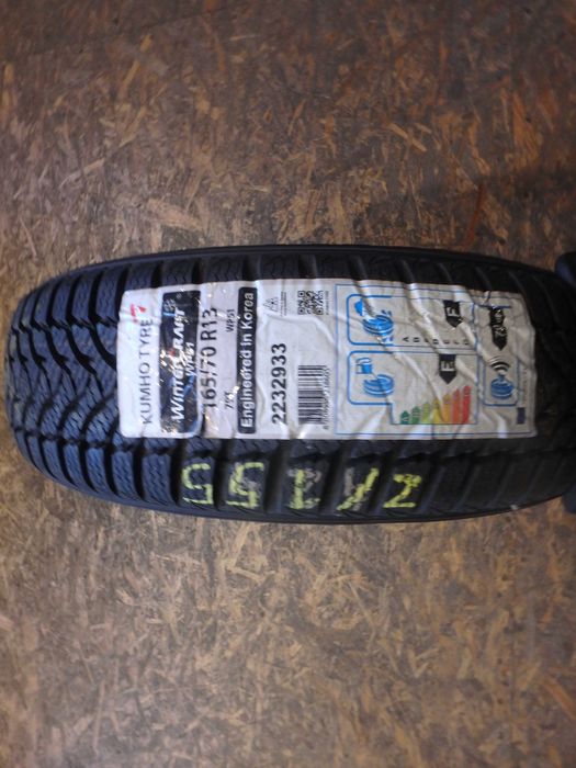 165/70r13 165/70/13 Kumho WinterCraft WP51 Z/155