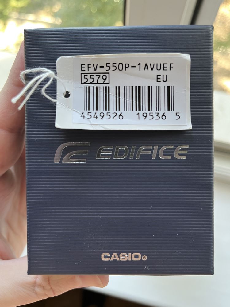 Чоловічий годинник CASIO EDIFICE CLASSIC EFV-550P-1AVUEF•мужские часы