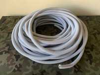 Peszel, rura karbowana PVC z pilotem 25mm 40m
