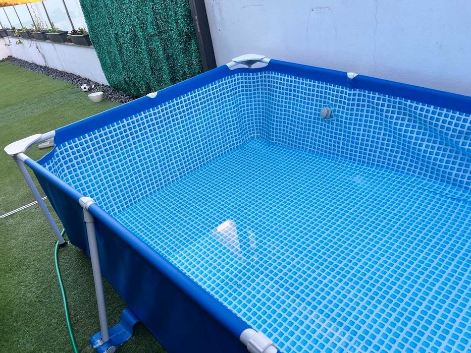 Piscina Intex 28270NP (3x2x0.75) + Filtro + Capa