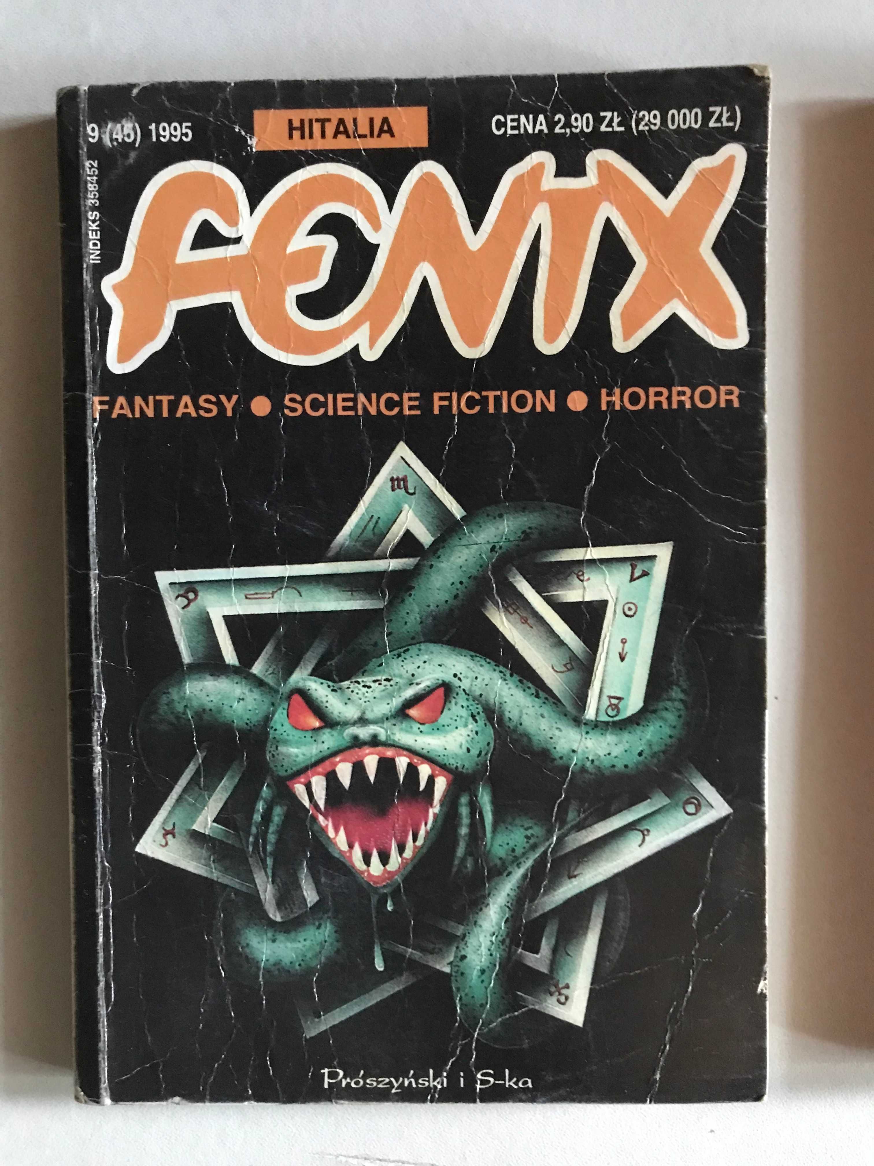 Czasopismo Fenix nr 9 1995 fantasy science fiction horror