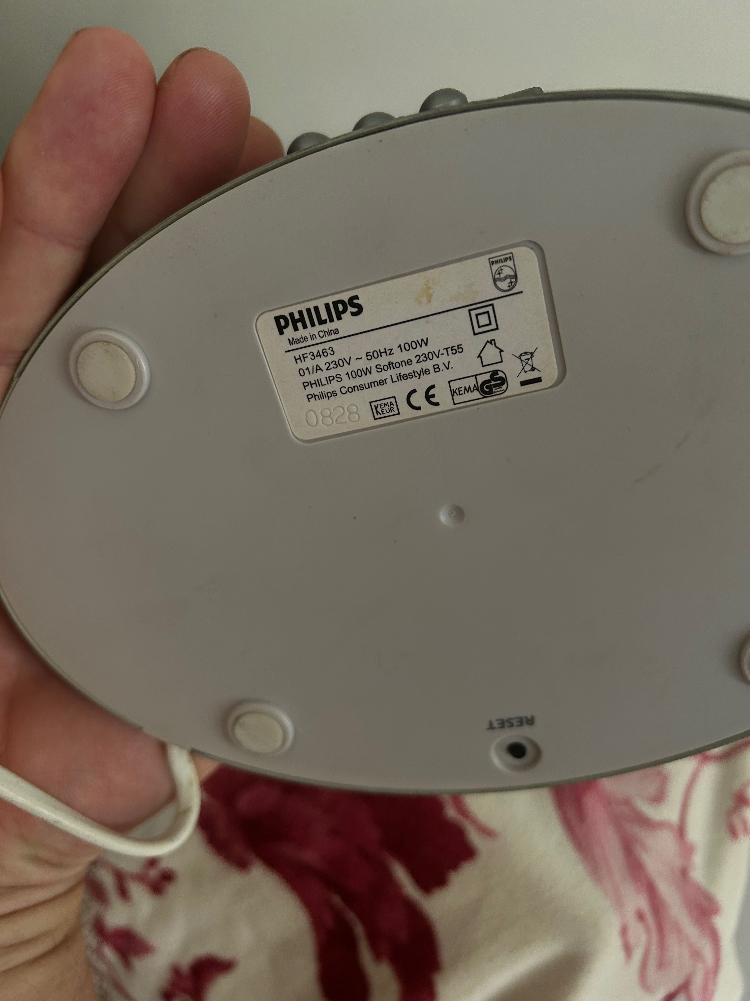 Lampa , Budzik ,Radio Philips Wake-up Light HF3461