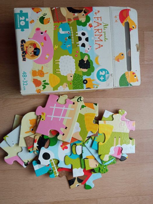 Układanki, puzzle czu czu dla dzieci