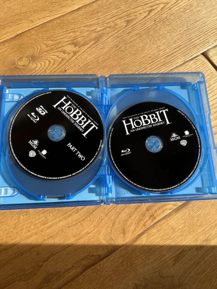 Film Hobbit Niezwykła Podróż 4 płyty Blu-Ray 3D