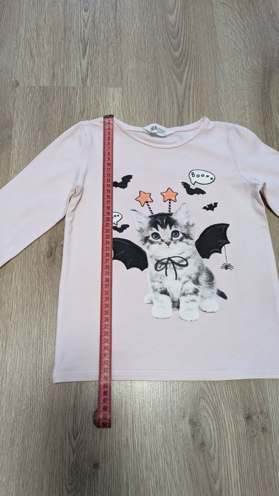 Кофта H&M на HALLOWEEN з кицькою на 6-8 років 122-128 см