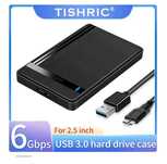 TISHRIC HDD Case SATA to USB3.0  2.5"