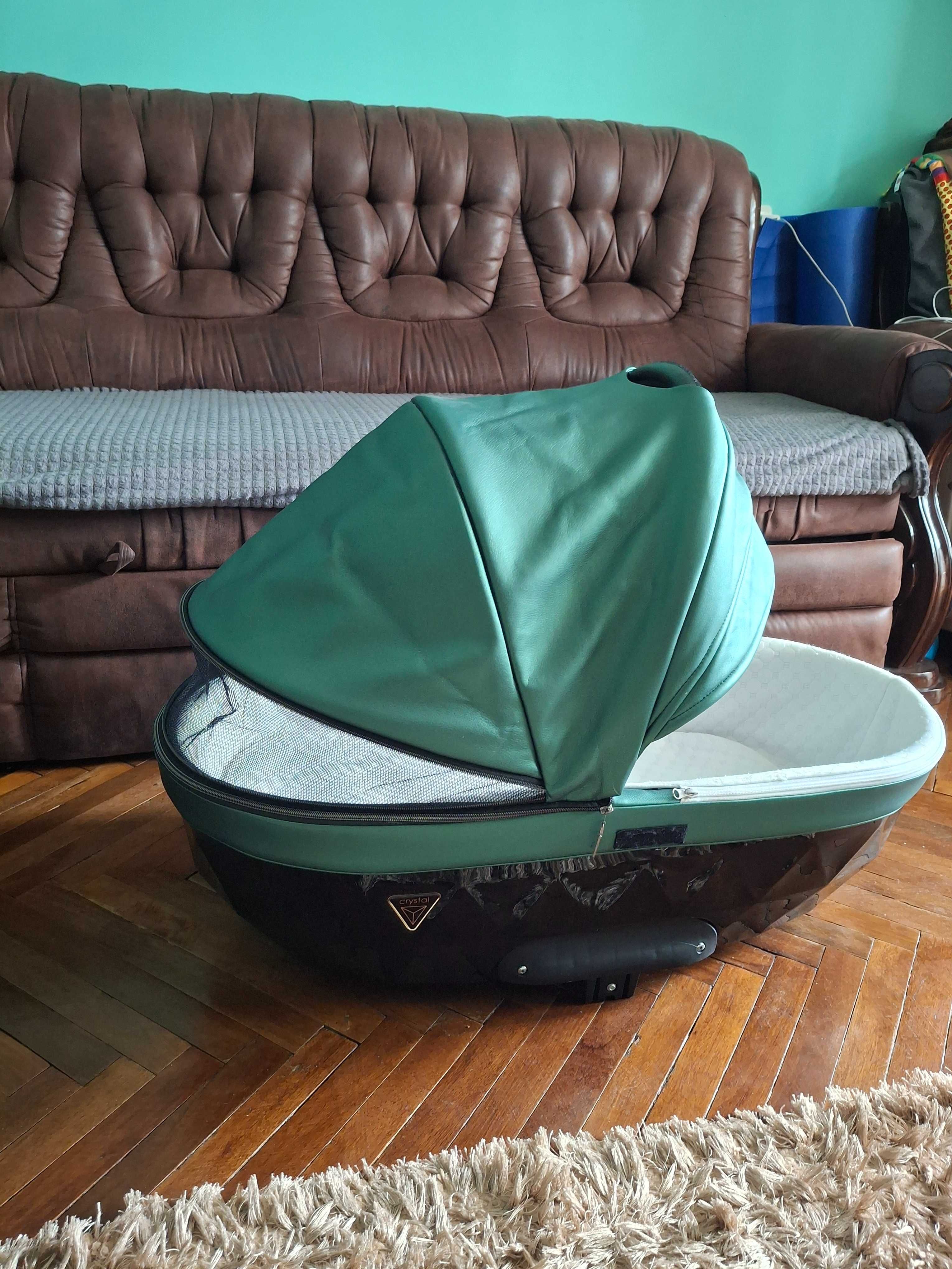 Каляска 2 в 1 bair crystal б/у