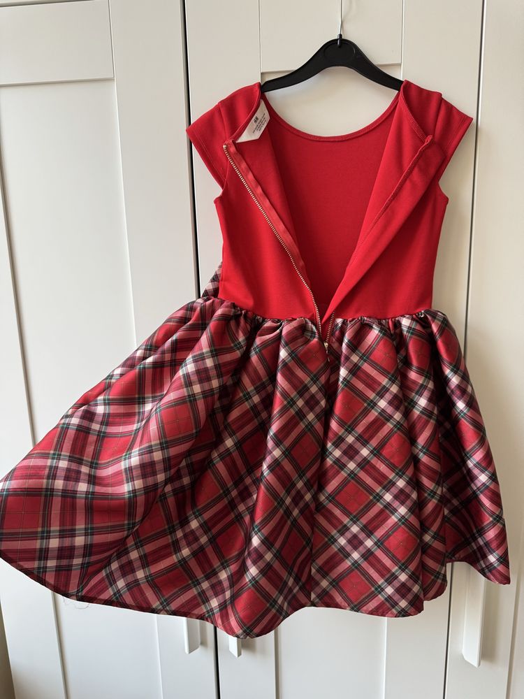 Sukienka świateczna H&m 122 - 128 (6-8 lat)