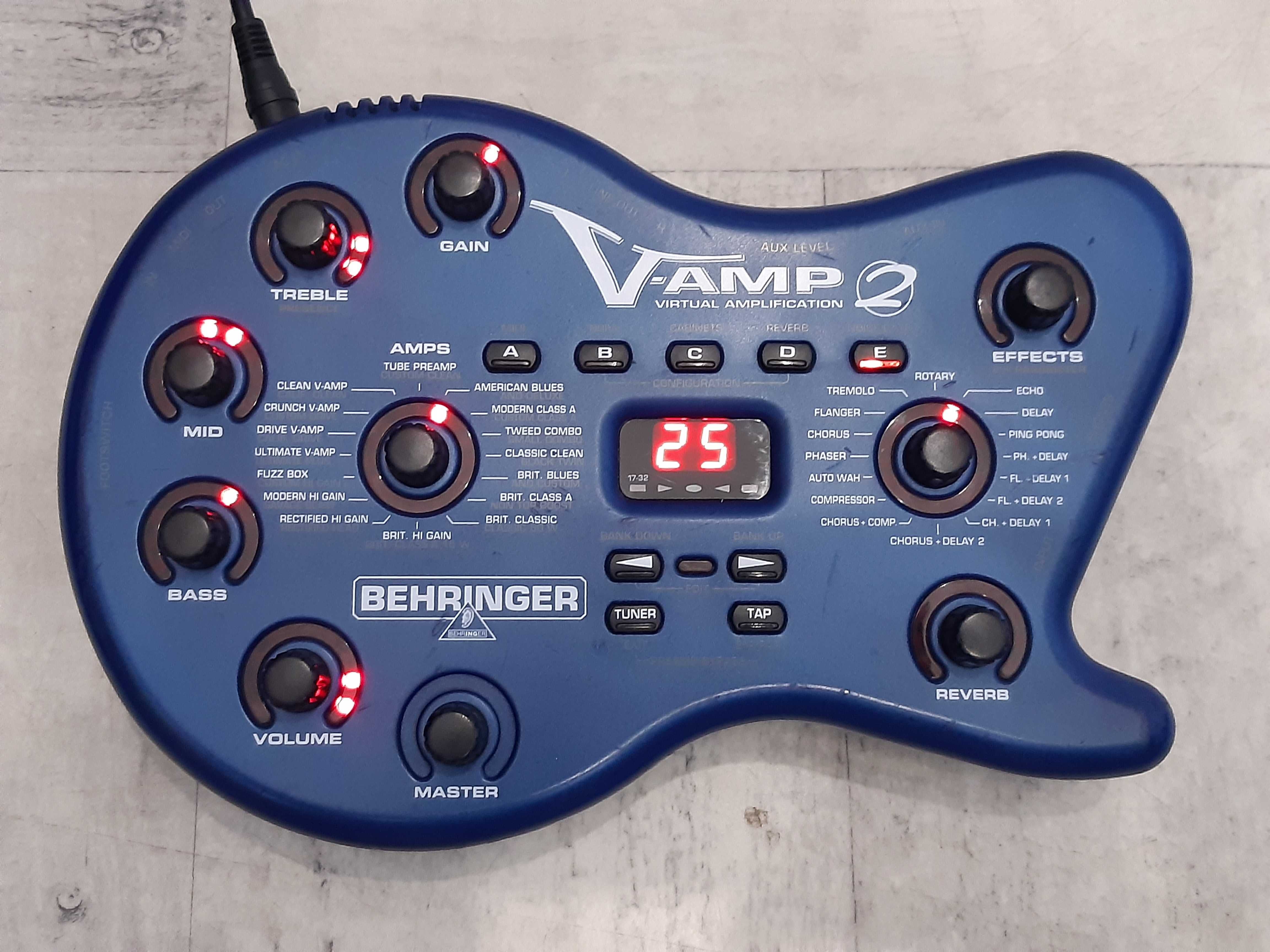 Multiefekt Gitarowy Behringer V-AMP 2-procesor-efekty-lub dodam Gratis