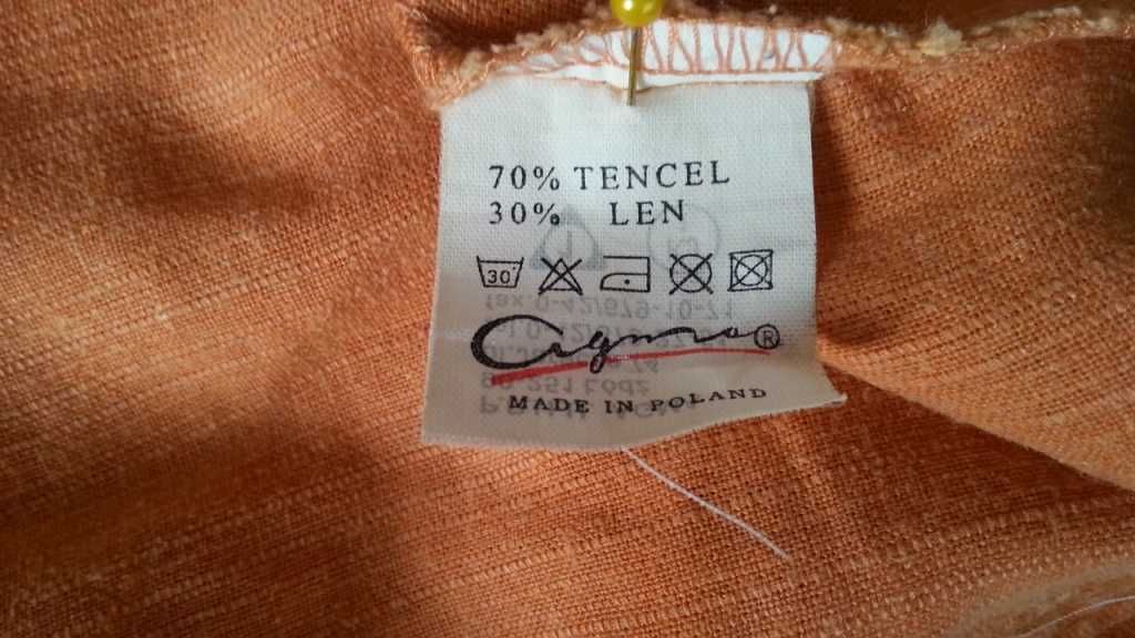 komplet letni szerokie długie spodnie marynarka 40/42 len unikat
