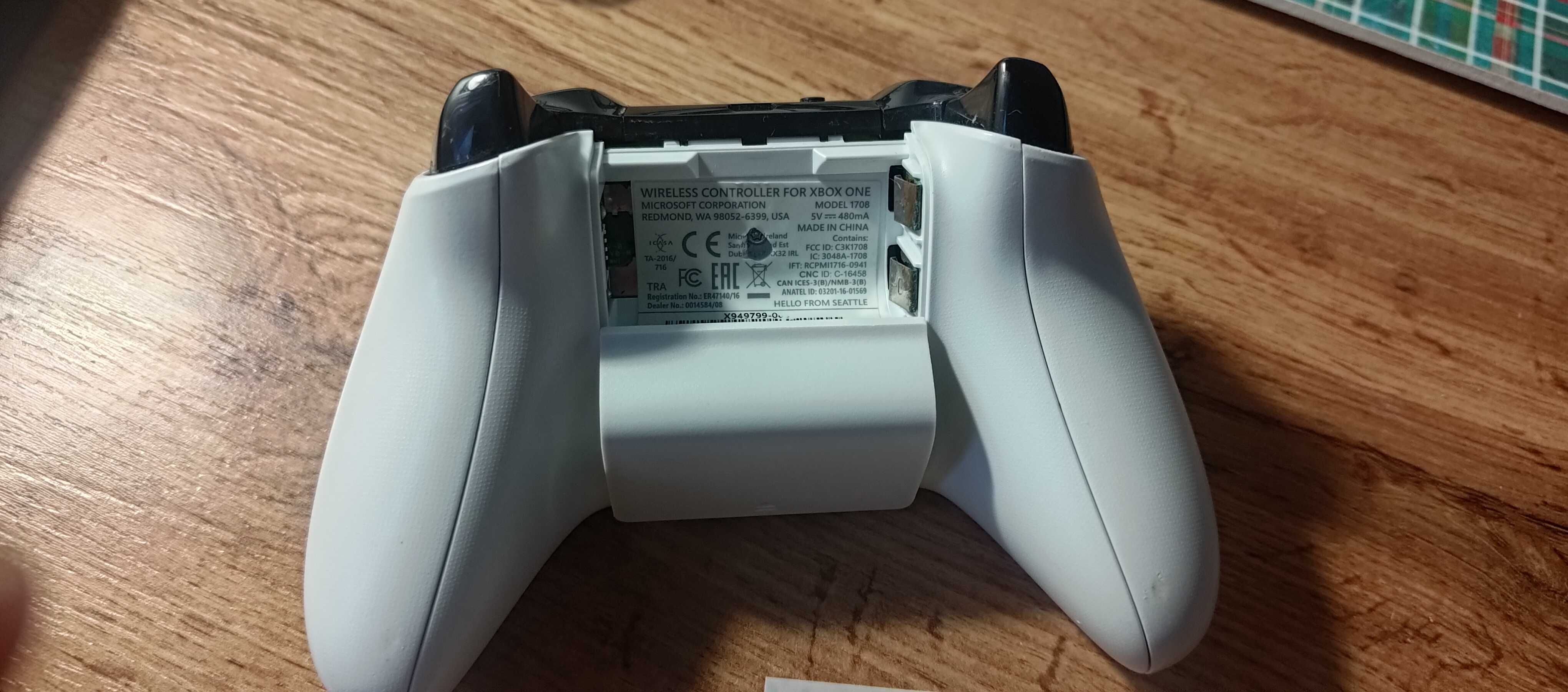 Pad kontroler xbox one series s x 1708 microsoft bialy #2