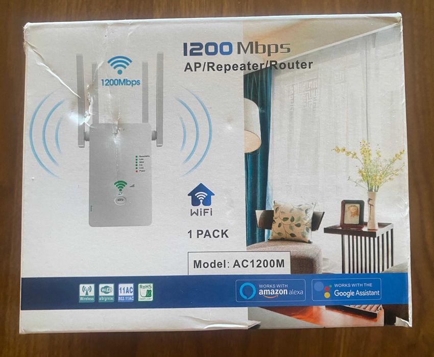 Extensor de Rede Wi-Fi de 1200 Mbps