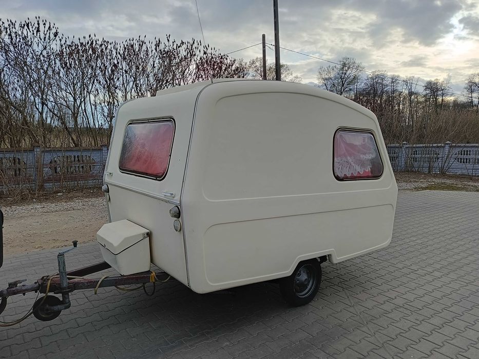 Przyczepa Kempingowa Niewiadów N-126 Zarejestrowana 1977R.