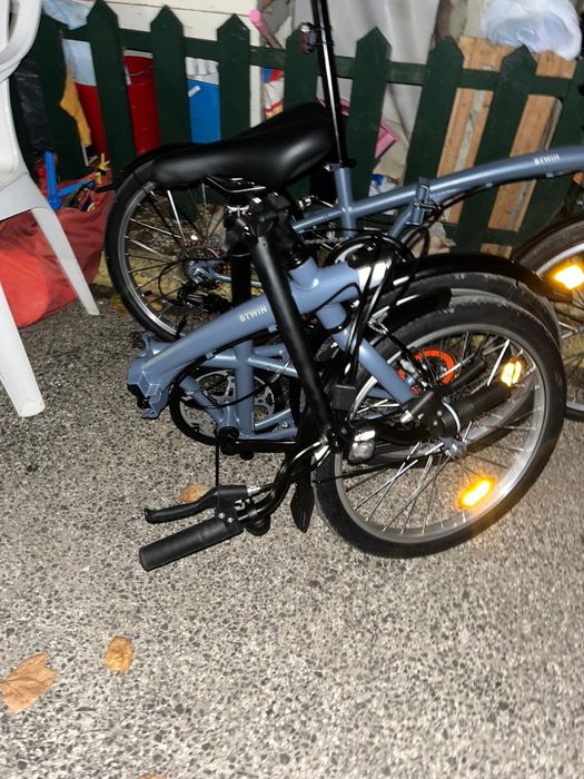 Bicicleta dobravel fold 120 btwin