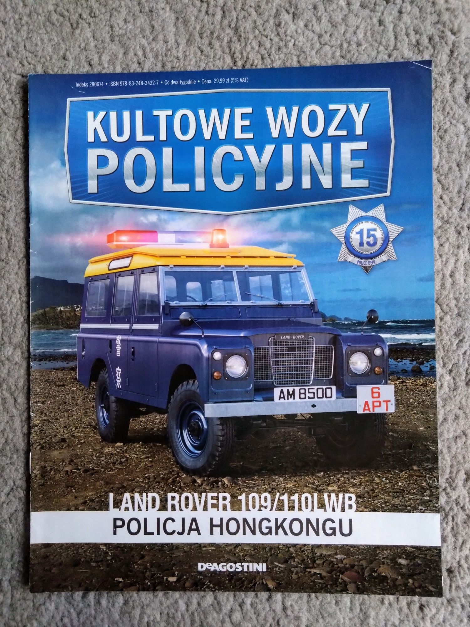 Kultowe Wozy Policyjne nr 15 - Land Rover Policja Bangkok