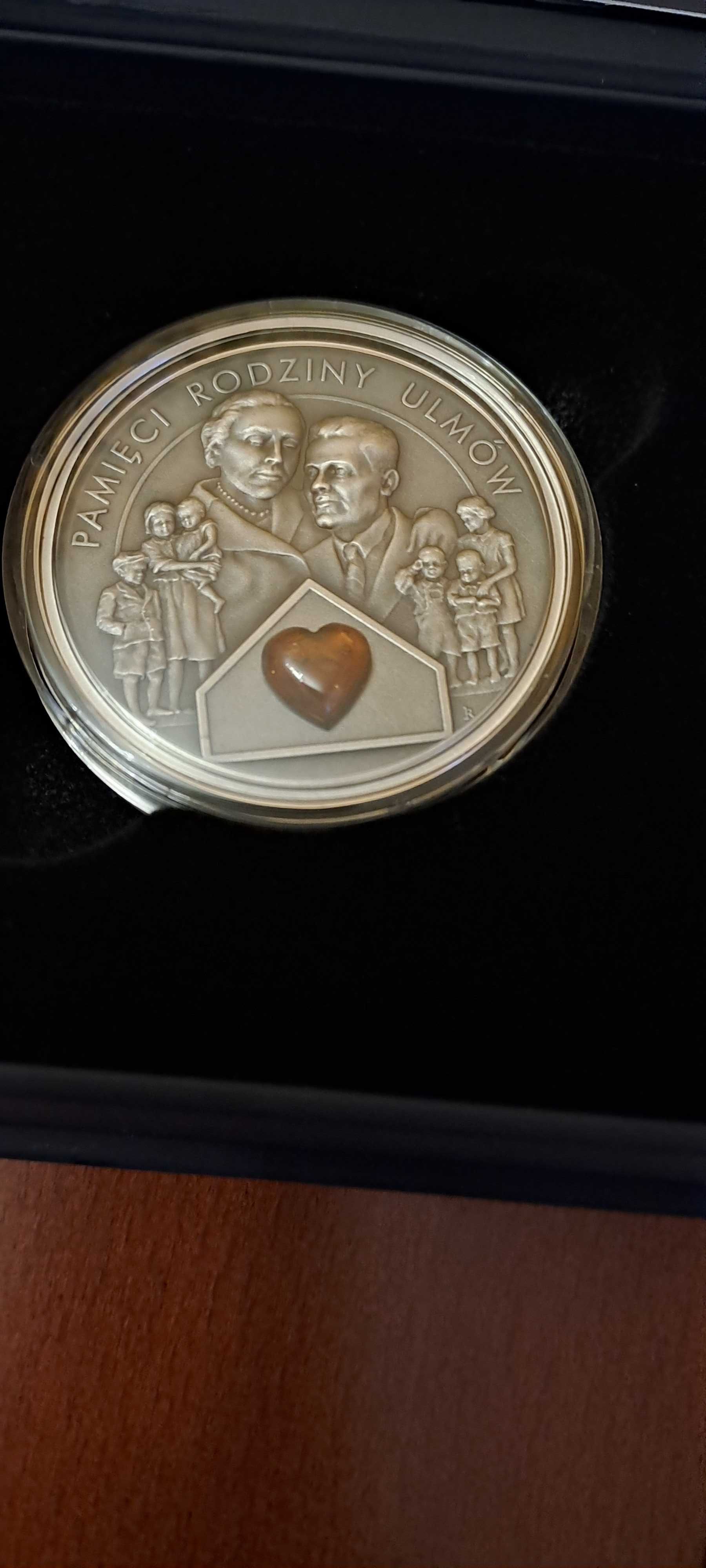 50 zł moneta srebrna Pamięci rodziny Ulmów