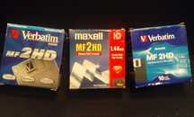 Dyskietki Verbatim,TDK  i Maxell 3.5 cala 30szt.