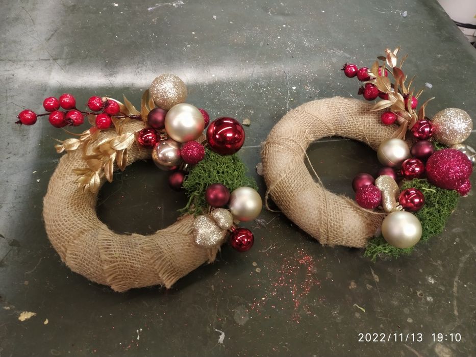 Wianek świąteczny mały