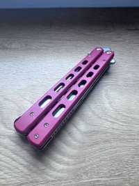 Nóż składany treningowy motylek Boker Plus Balisong Red