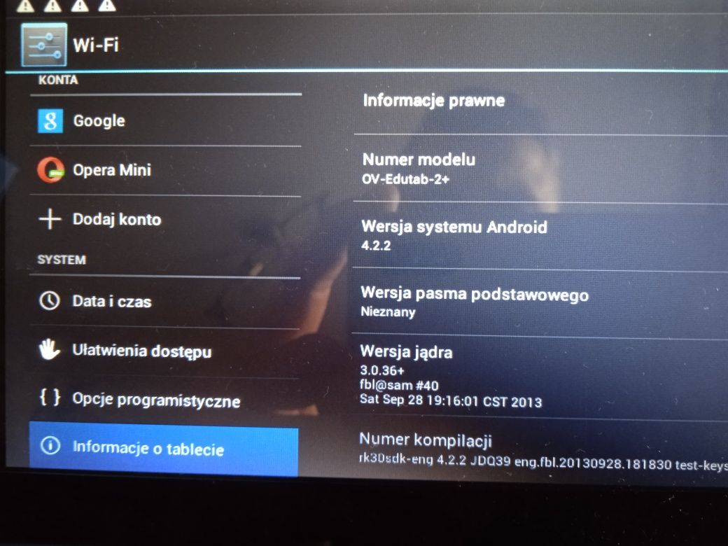 Tablet Edukacyjny Dziecięcy EduTab 2+ dla dziecka