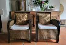 canape, cadeirao, sofa, bambu, palhinha, verga, rustico