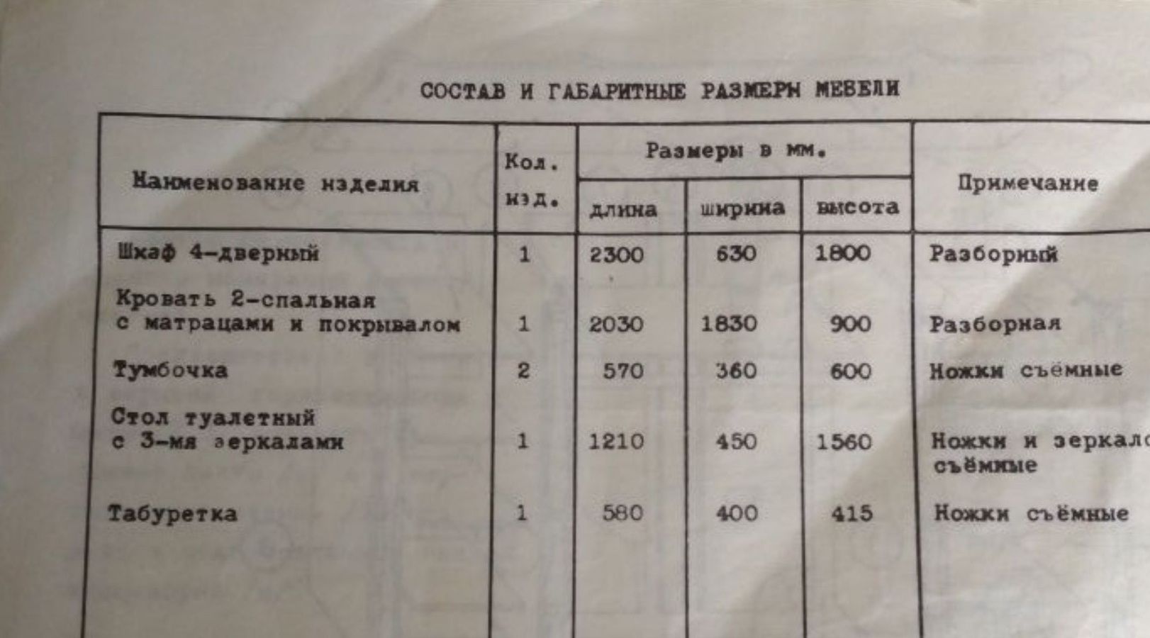 Шкаф и кровать Режанс,Румыния натуральное дерево