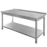 Stół gastronomiczny roboczy spawany z półką Mega-M 180x60 stal