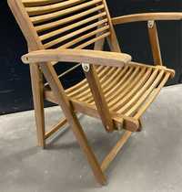 Składane drewniane krzesła na balkon lub taras !!!