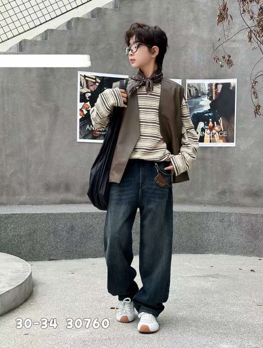 Теплі утеплені широкі джинси на флисі теплые джинсы на флисе Р.146-180