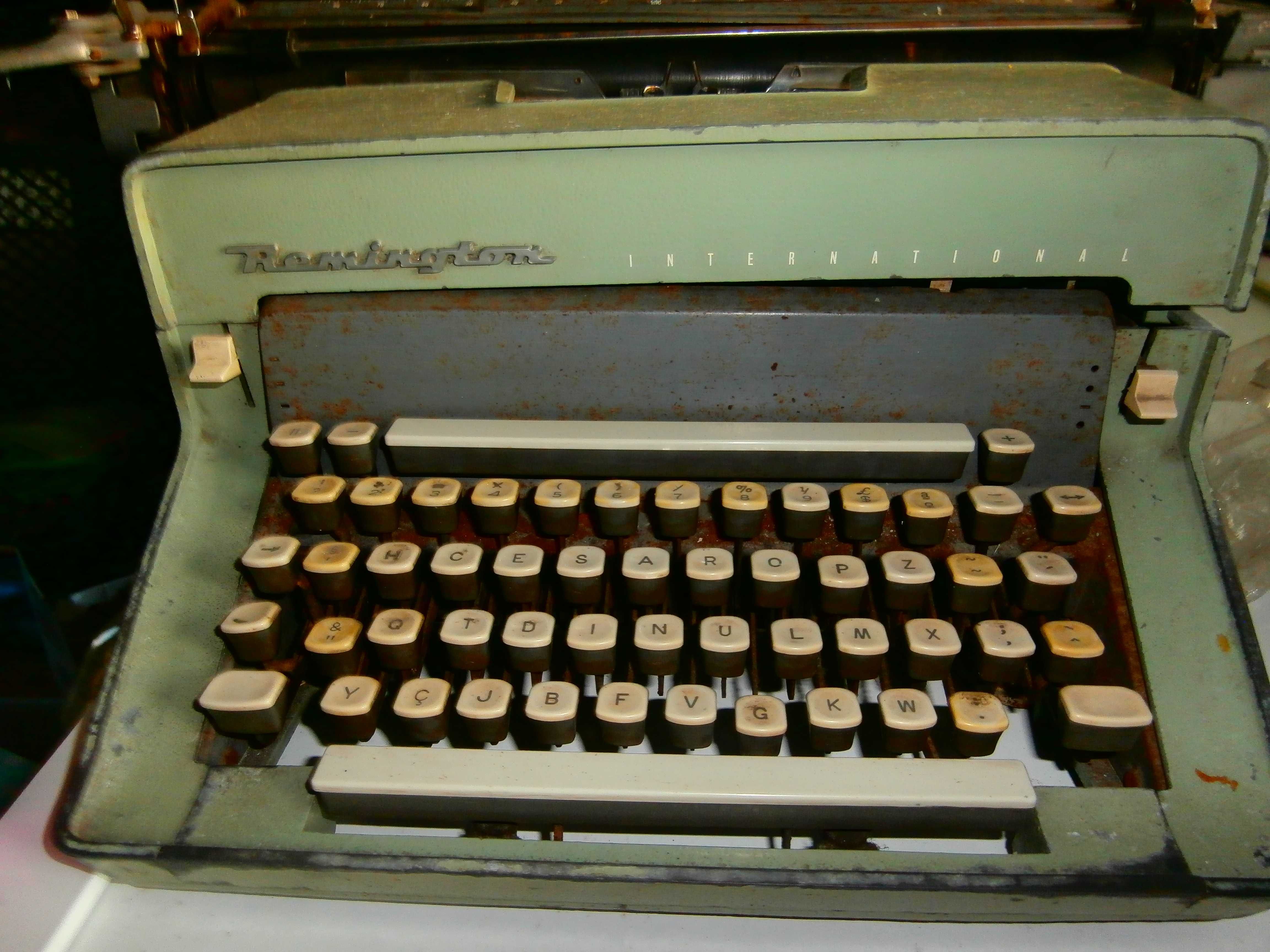 maquina de escrever remington