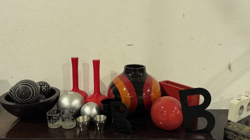 Jarras e artigos de decoração